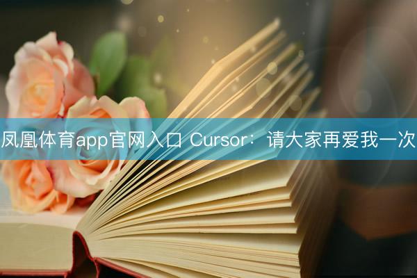 凤凰体育app官网入口 Cursor：请大家再爱我一次